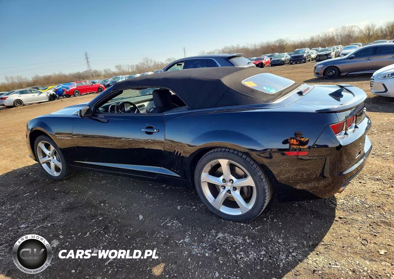 2013 Chevrolet Camaro Ss VIN:2G1FS3DW4D9120120 - 2