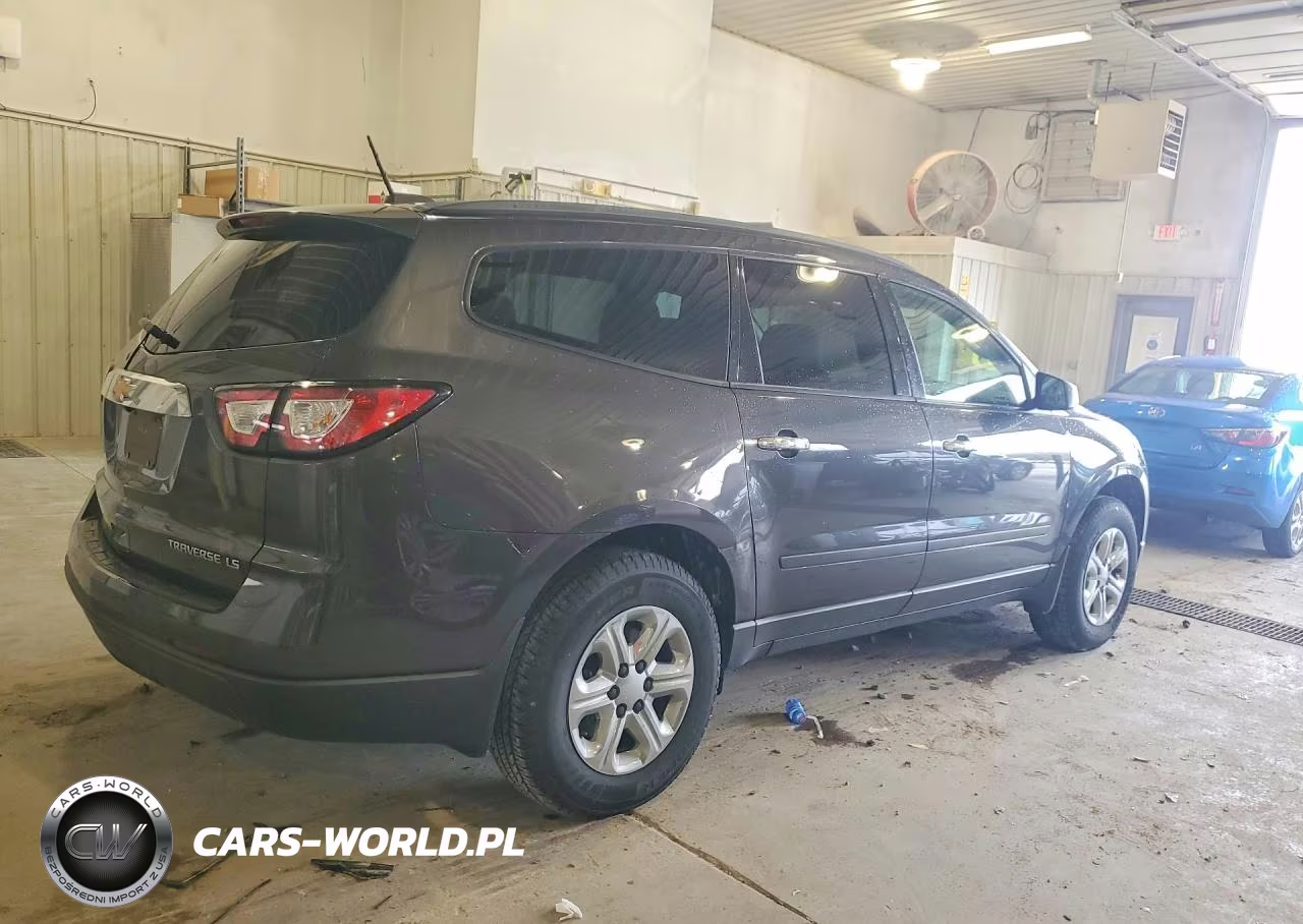 2016 Chevrolet Traverse Ls VIN:1GNKRFED7GJ340898 - 3