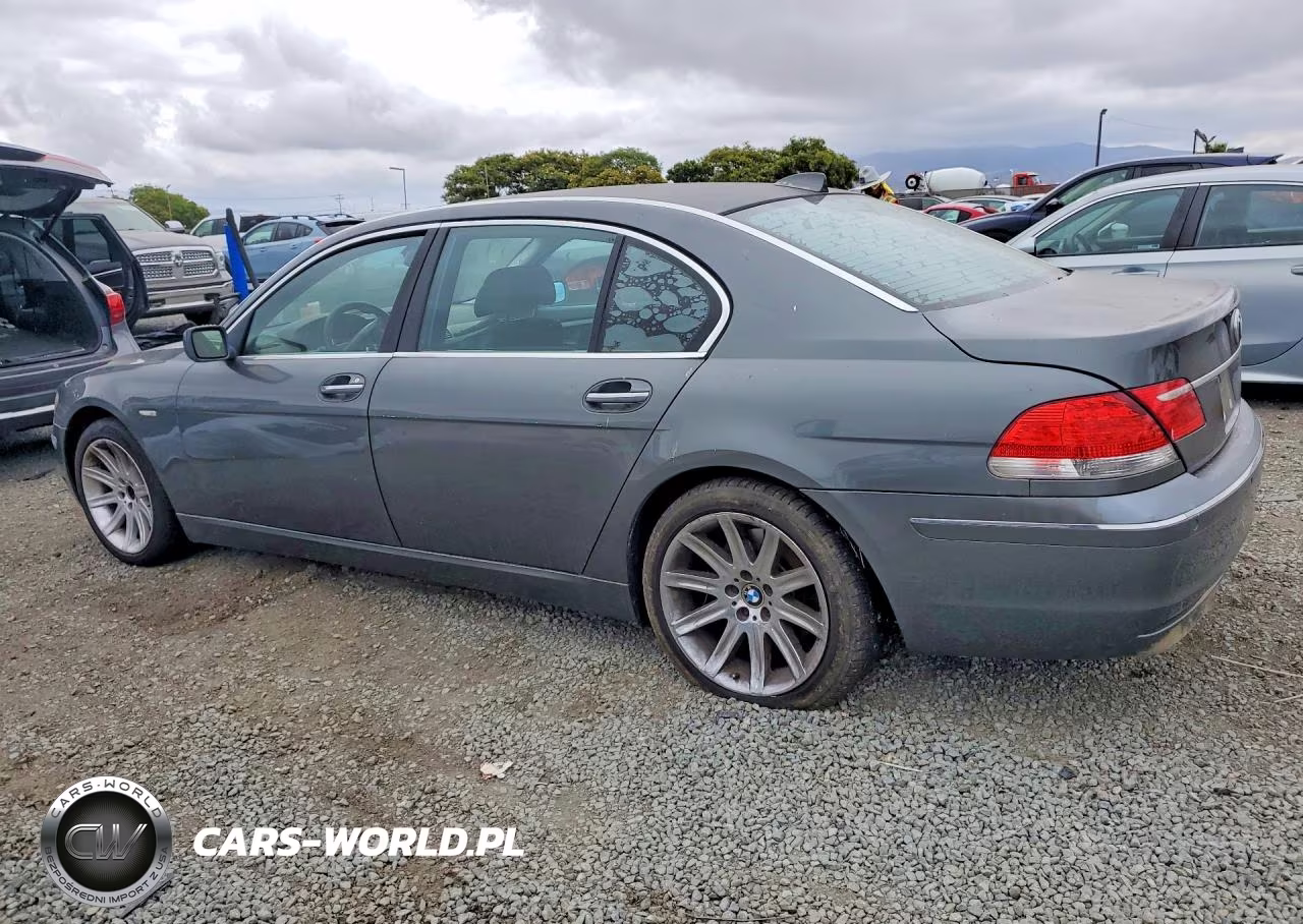 2006 BMW 750 Li VIN:WBAHN83516DT34286 - 2