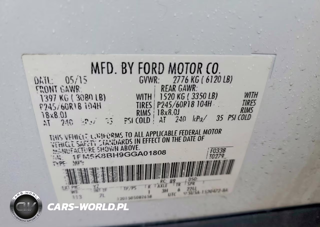 2016 Ford Explorer VIN:1FM5K8BH9GGA01808 - 13