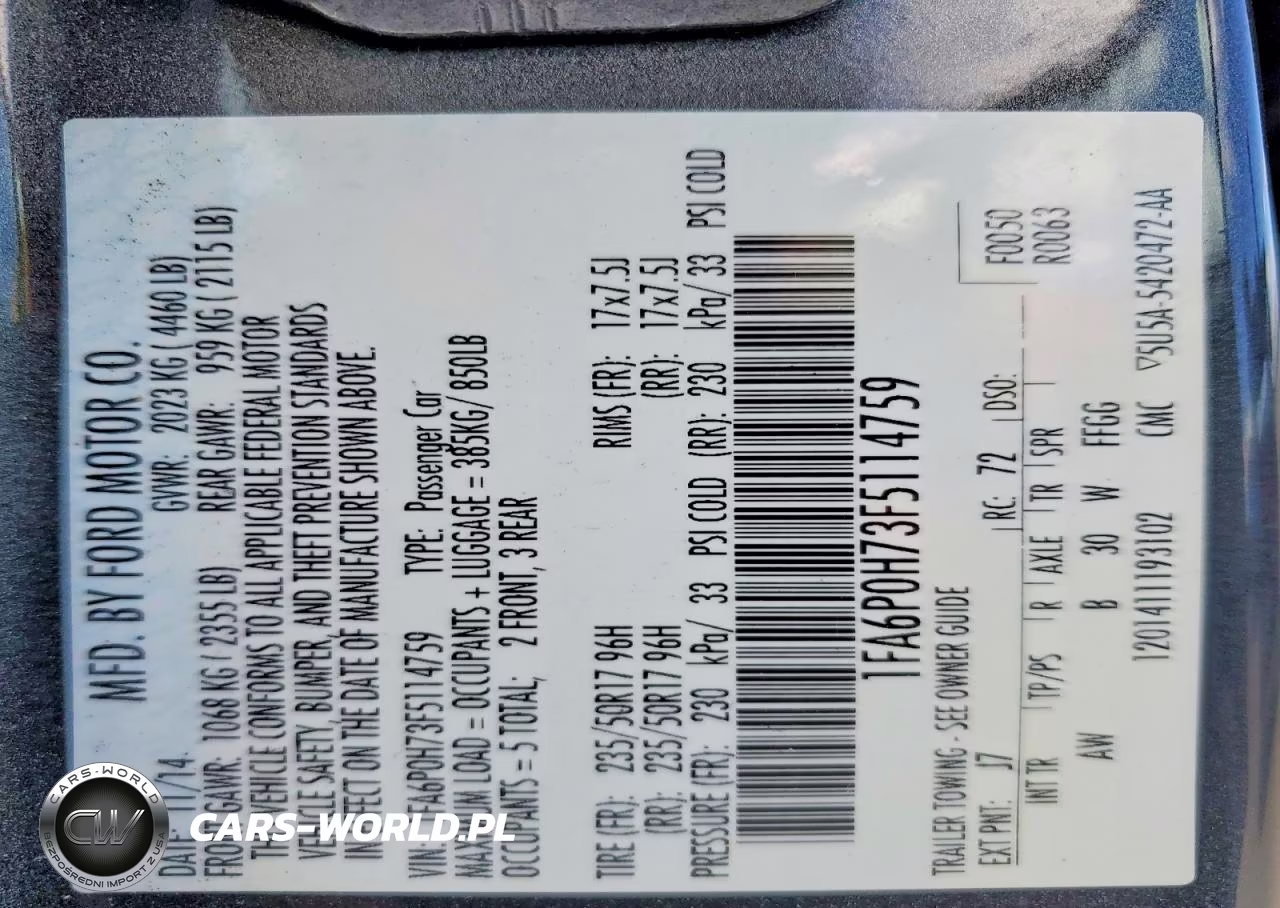2015 Ford Fusion Se VIN:1FA6P0H73F5114759 - 13