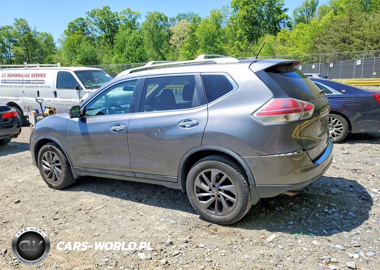 2016 Nissan Rogue Sl VIN:5N1AT2MV4GC803489 - 2