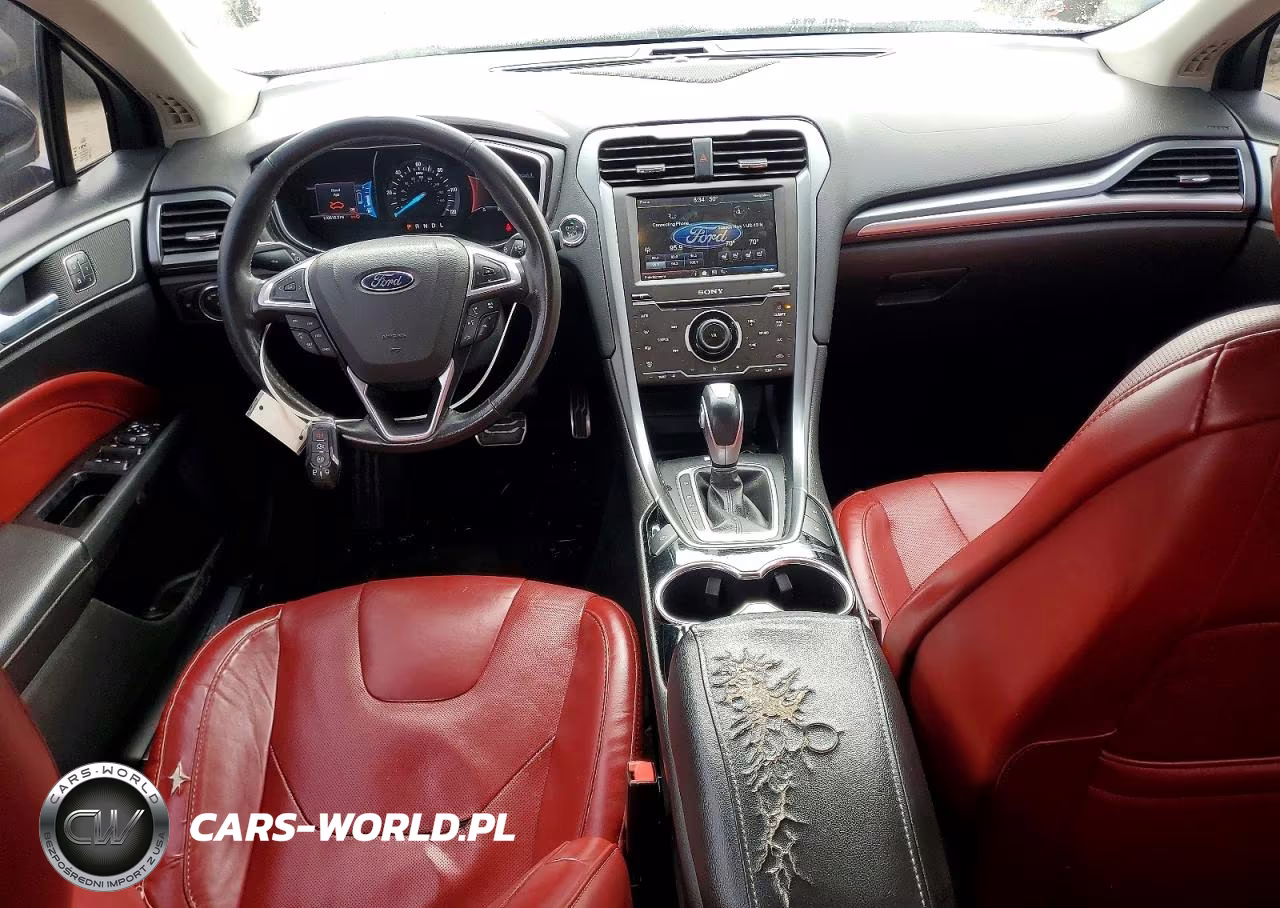 2015 Ford Fusion Titanium Phev VIN:3FA6P0SUXFR241259 - 8