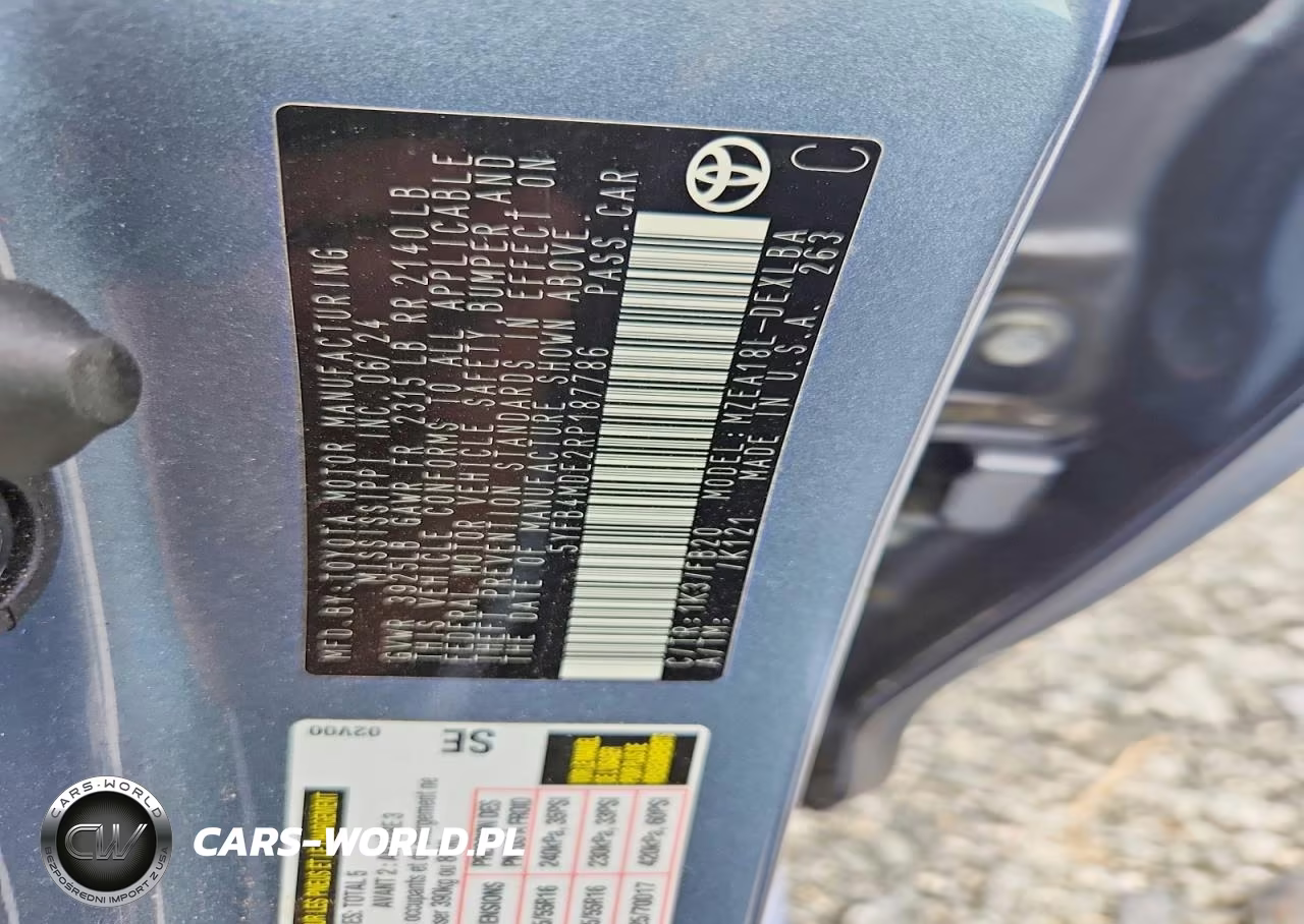 2024 Toyota Corolla Le VIN:5YFB4MDE2RP187786 - 13