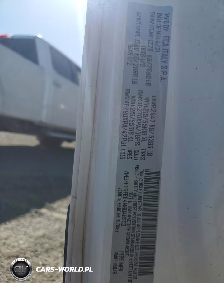 2021 Ram Promaster City Slt VIN:ZFBHRFBB4M6U48953 - 13