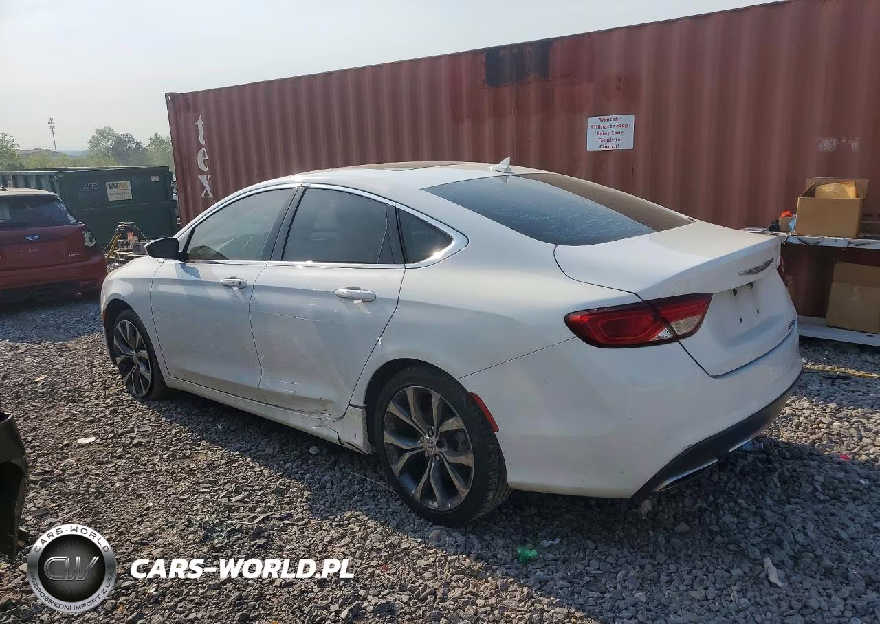 2015 Chrysler 200 C VIN:1C3CCCCGXFN662067 - 2