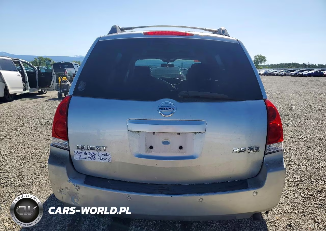 2004 Nissan Quest 3.5 S VIN:5N1BV28U44N347123 - 6