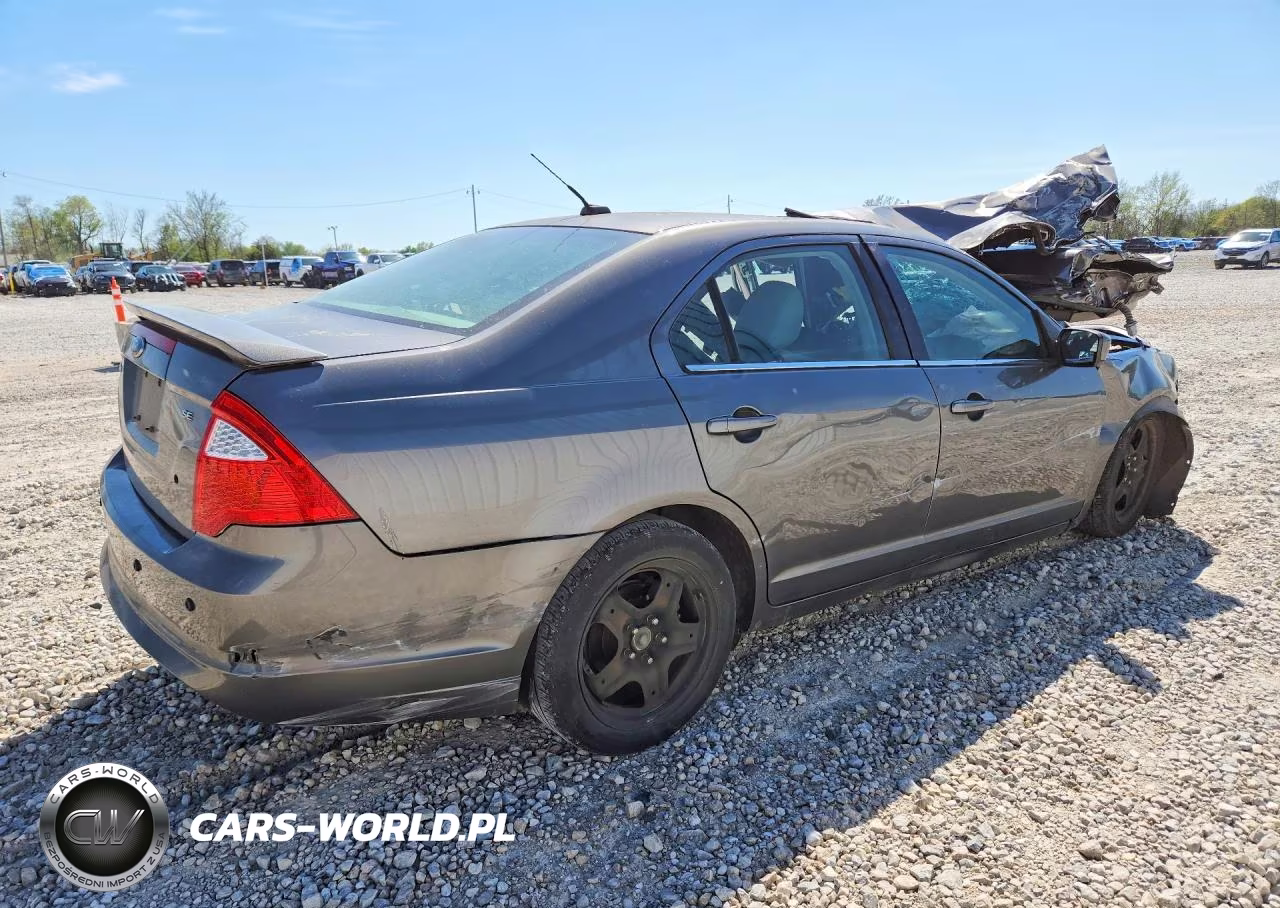 2010 Ford Fusion Se VIN:3FAHP0HA8AR296288 - 3