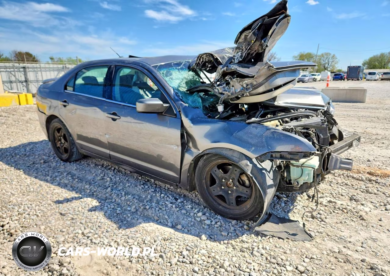 2010 Ford Fusion Se VIN:3FAHP0HA8AR296288 - 4