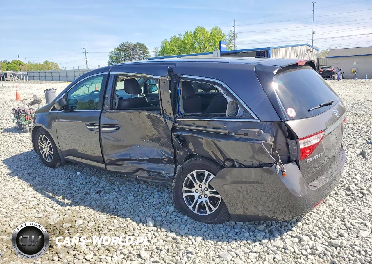 2013 Honda Odyssey Exl VIN:5FNRL5H63DB023784 - 2