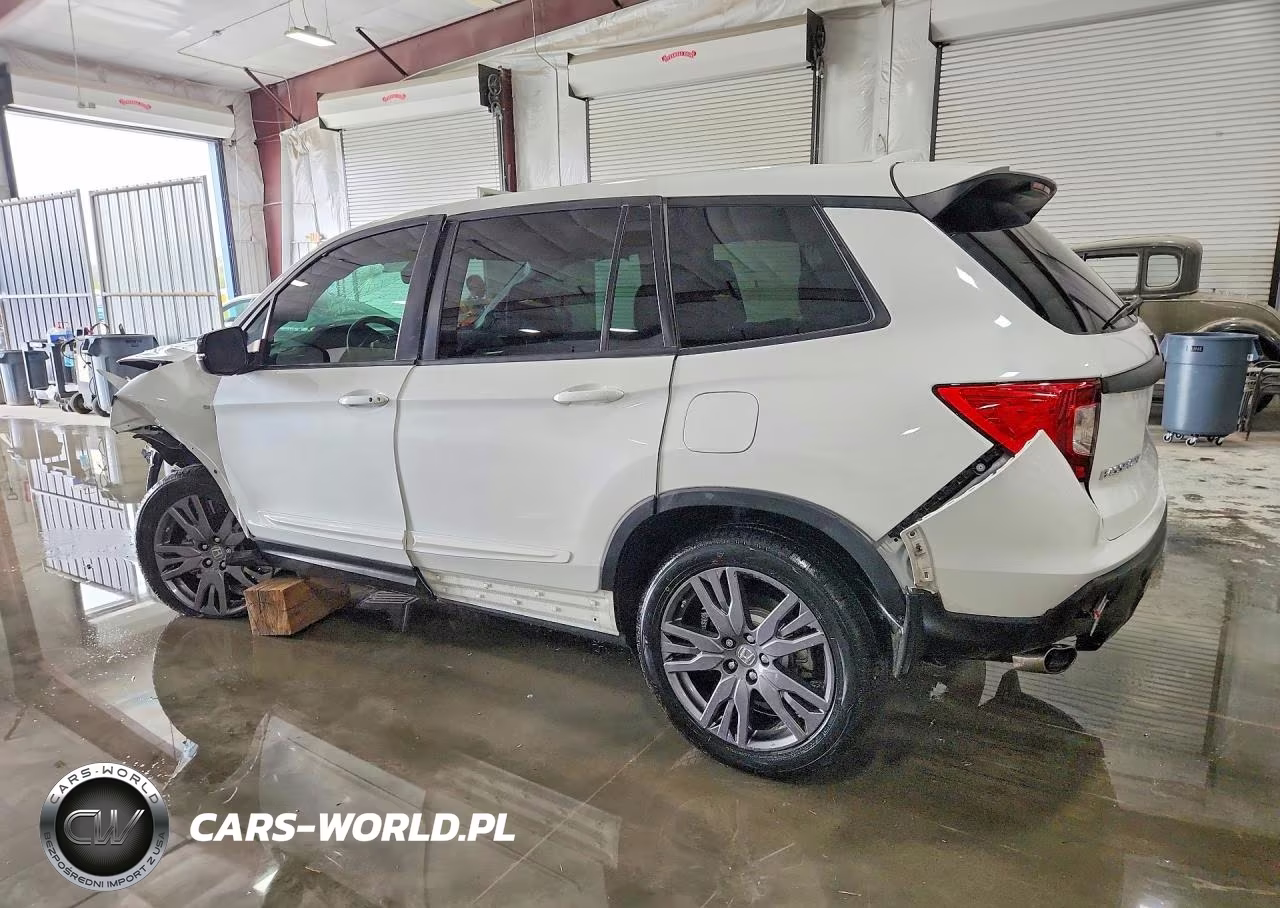 2021 Honda Passport Exl VIN:5FNYF7H58MB012172 - 2