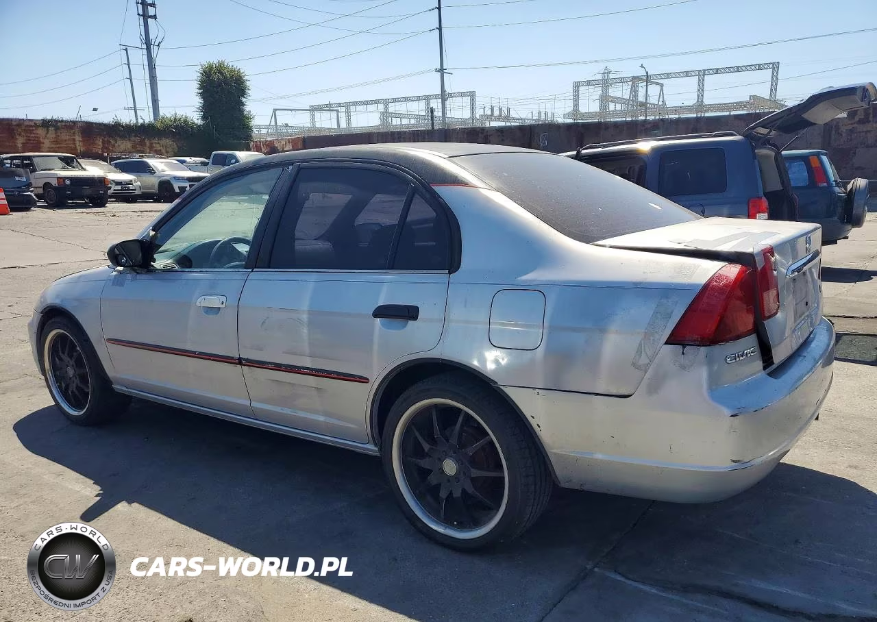 2001 Honda Civic Lx VIN:1HGES155X1L000356 - 2