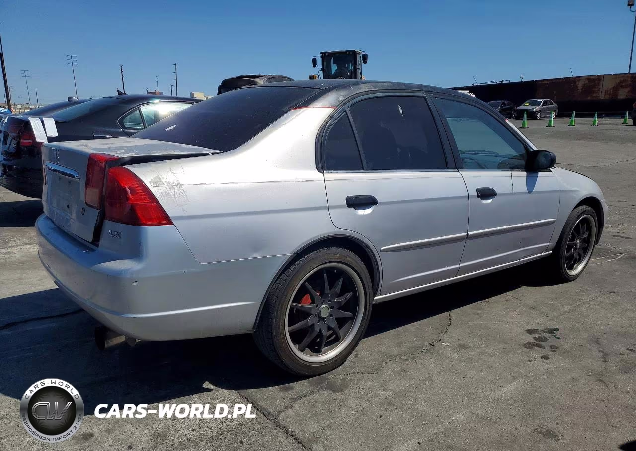 2001 Honda Civic Lx VIN:1HGES155X1L000356 - 3