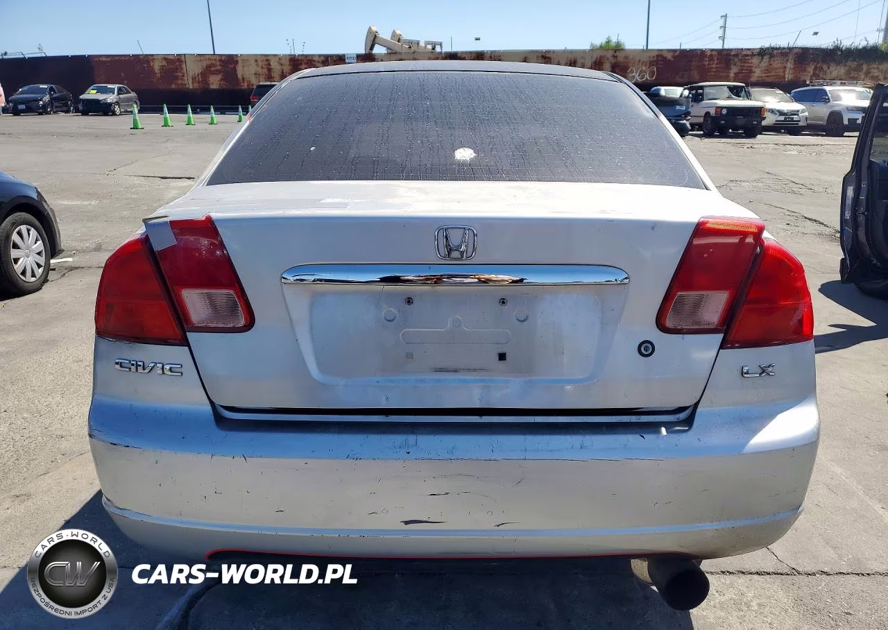 2001 Honda Civic Lx VIN:1HGES155X1L000356 - 6