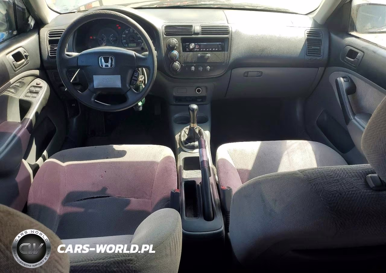 2001 Honda Civic Lx VIN:1HGES155X1L000356 - 8