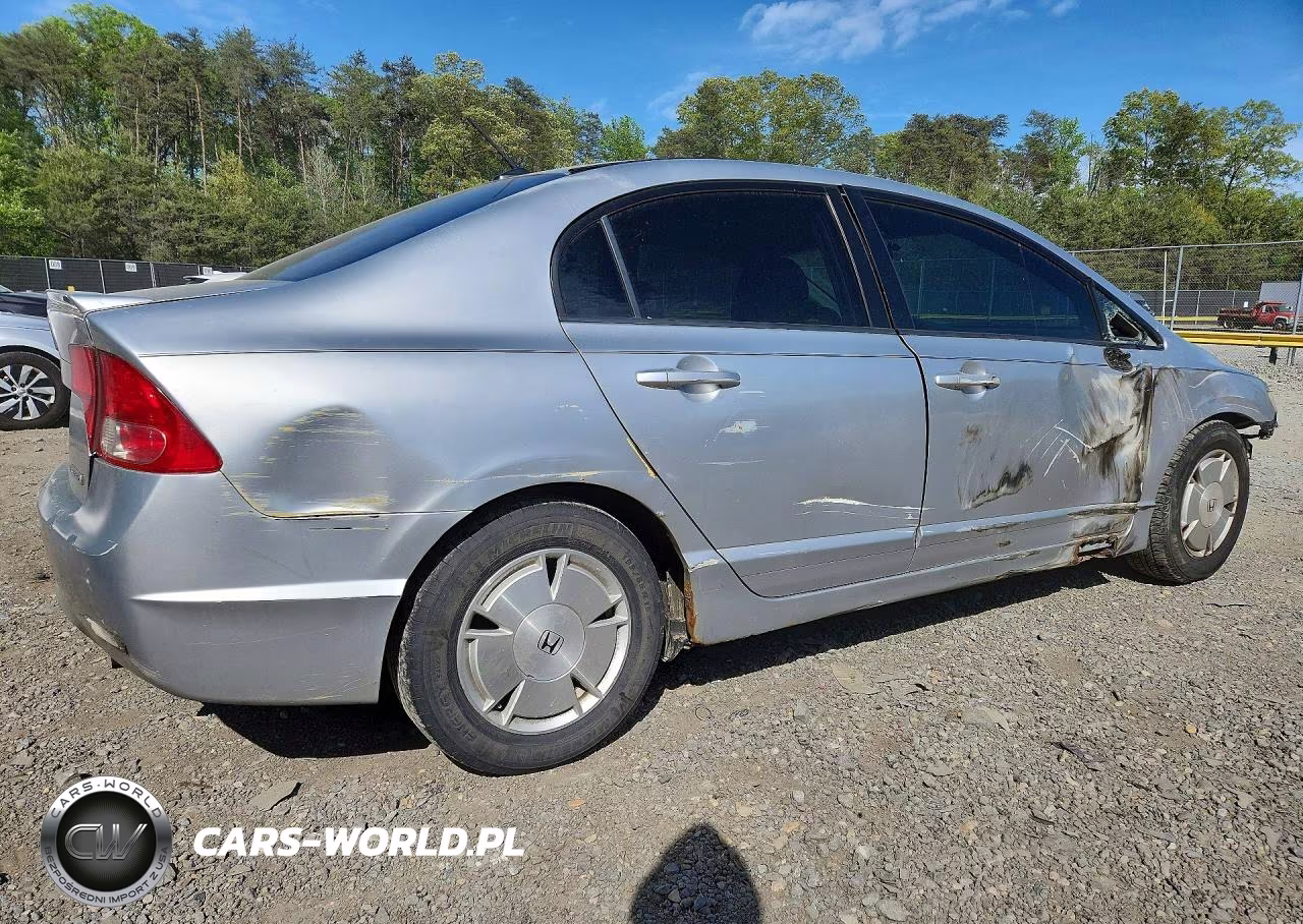 2008 Honda Civic Hybrid VIN:JHMFA36228S003451 - 3