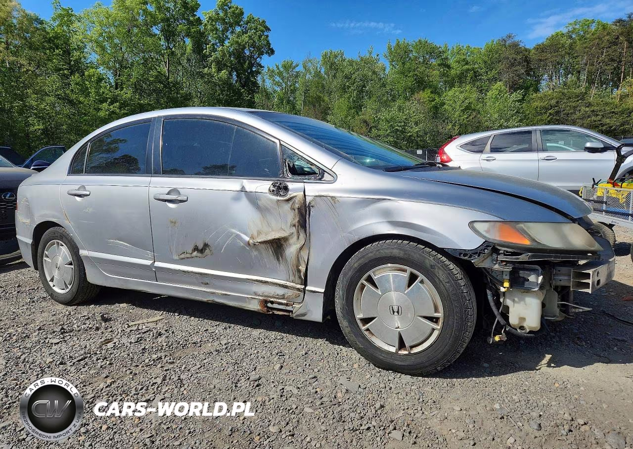 2008 Honda Civic Hybrid VIN:JHMFA36228S003451 - 4