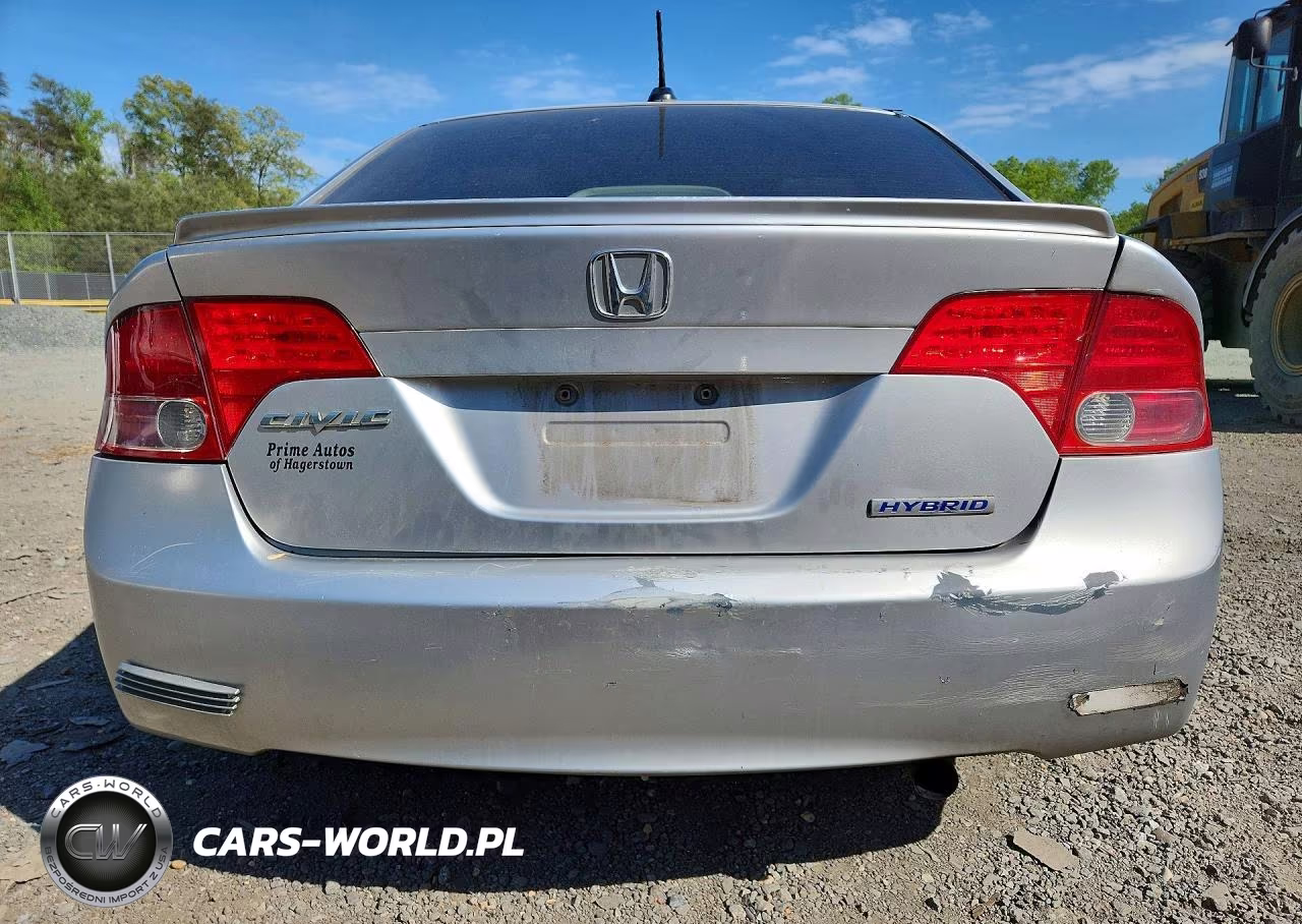 2008 Honda Civic Hybrid VIN:JHMFA36228S003451 - 6