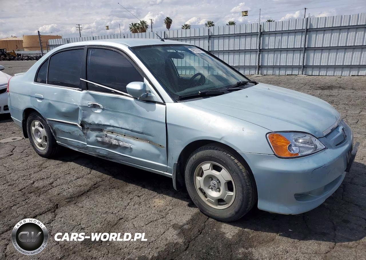 2003 Honda Civic Hybrid VIN:JHMES95633S008084 - 4