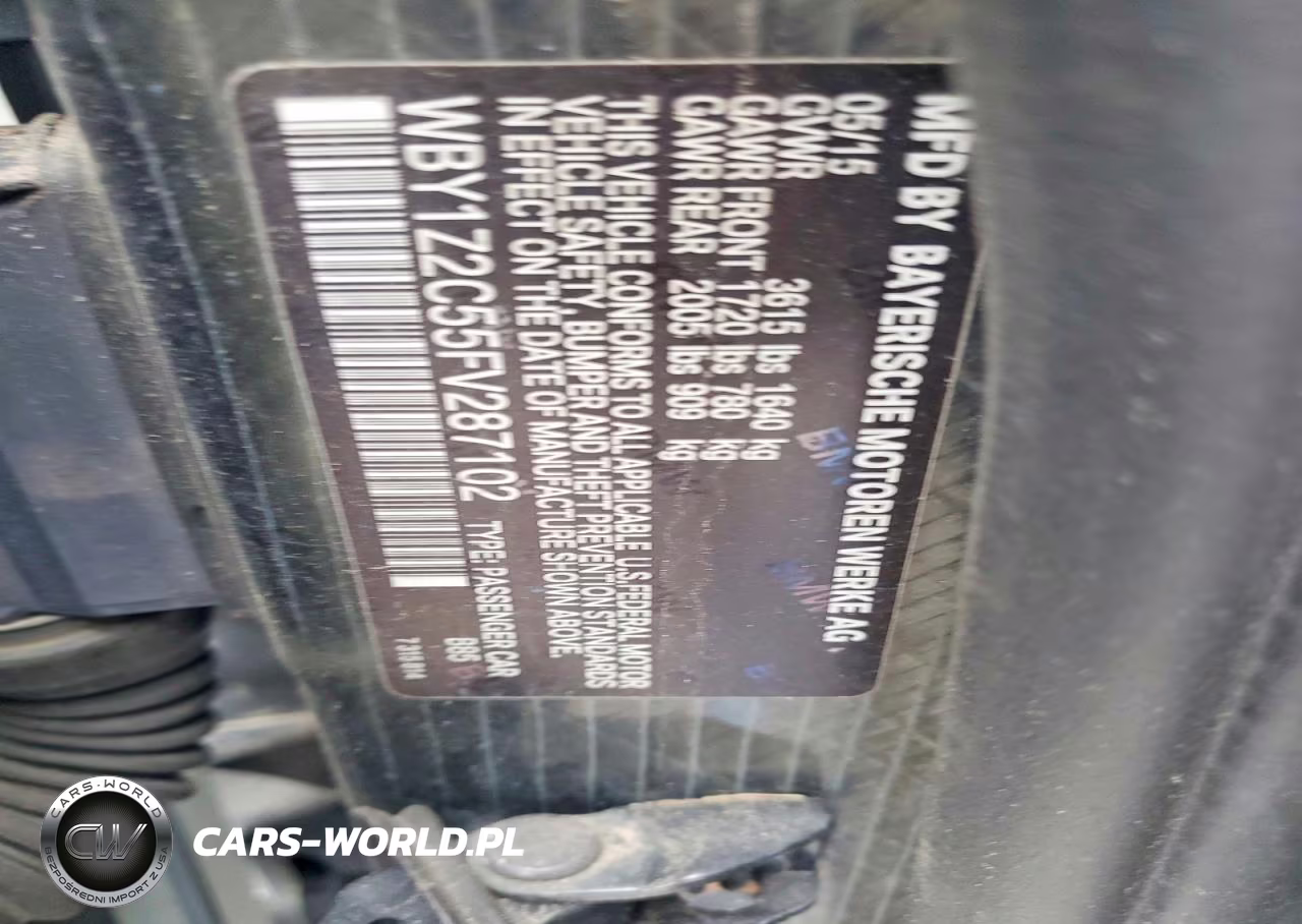 2015 BMW I3 Bev VIN:WBY1Z2C55FV287102 - 12