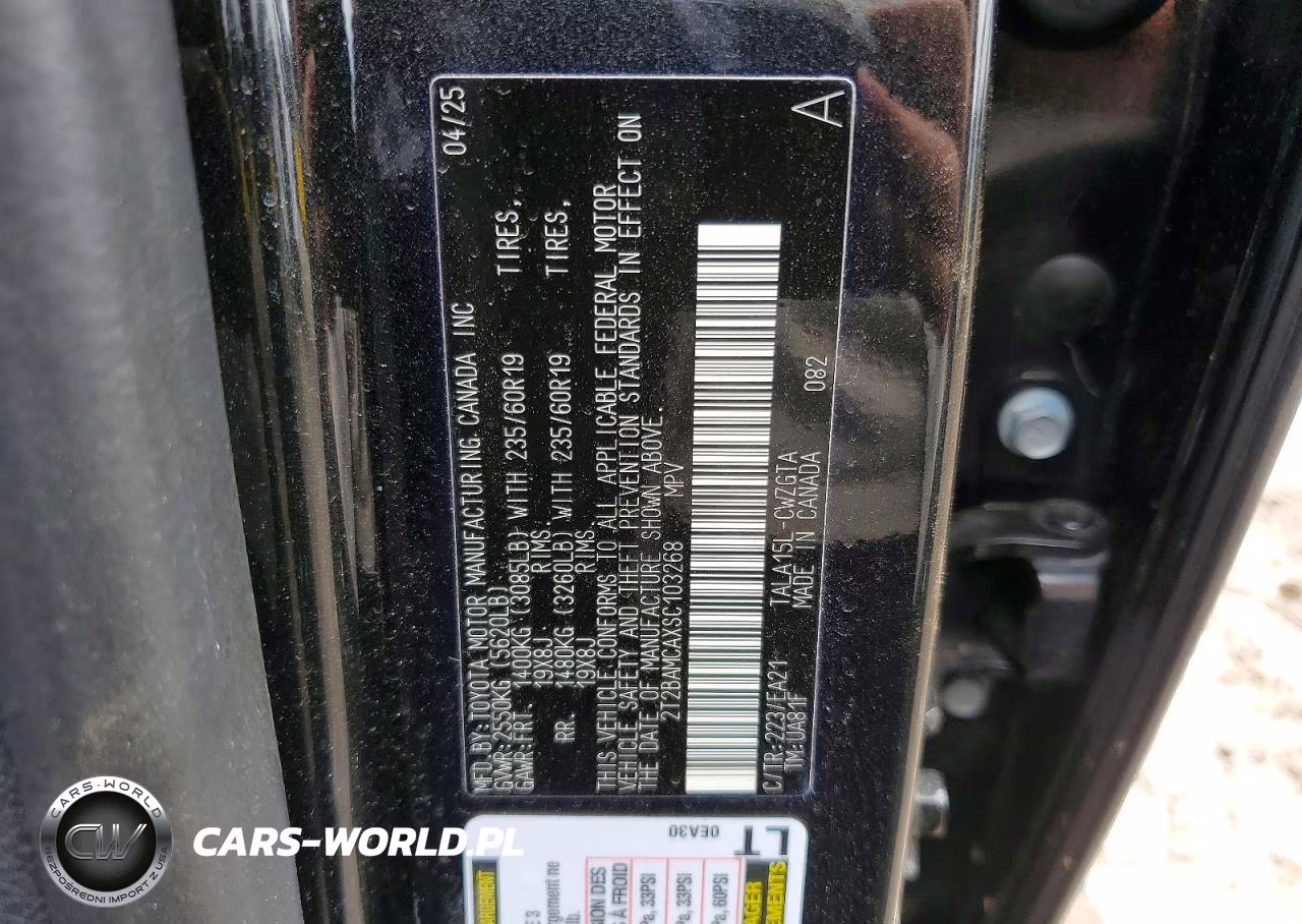 2025 Lexus Rx 350 Premium VIN:2T2BAMCAXSC103268 - 12