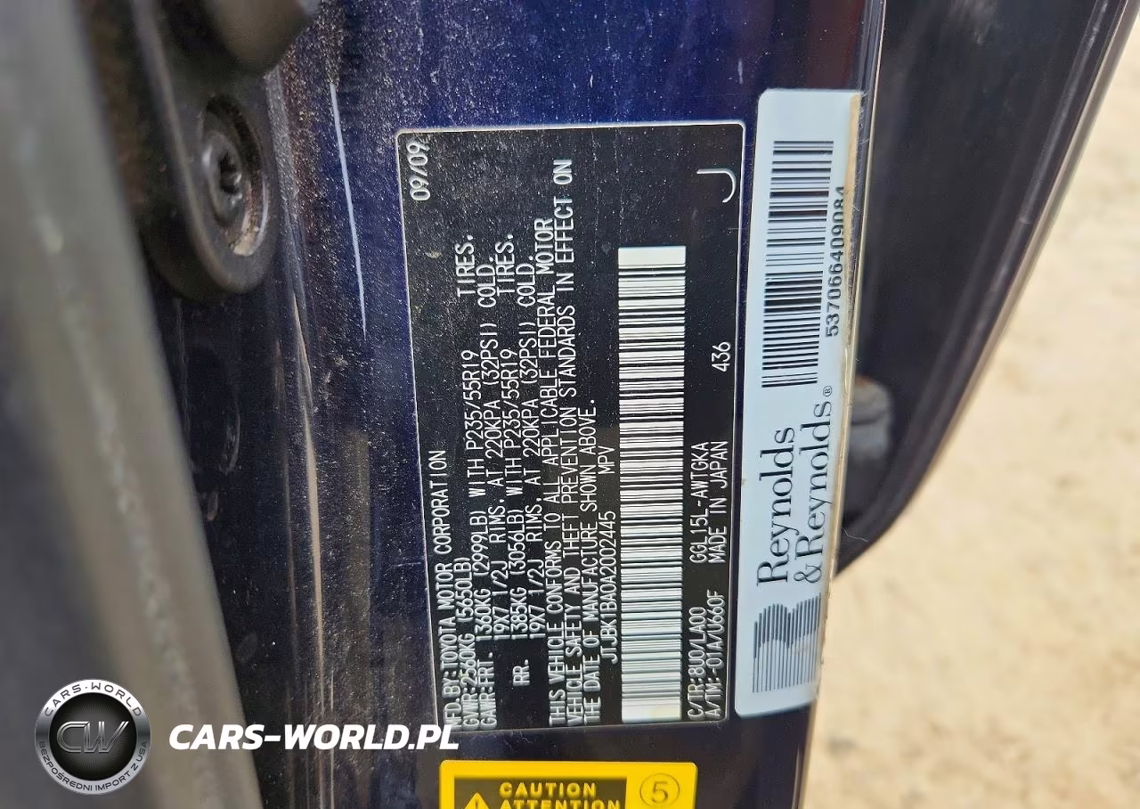 2010 Lexus Rx 350 VIN:JTJBK1BA0A2002445 - 12