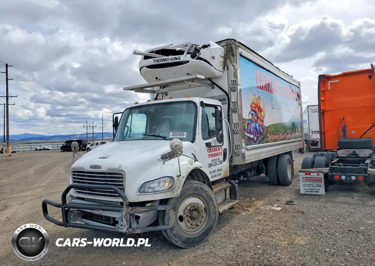 2014 Freightliner Business Class M2 Refrigerated Box Truck VIN:1FVACWDT4EHFZ6085 - 2