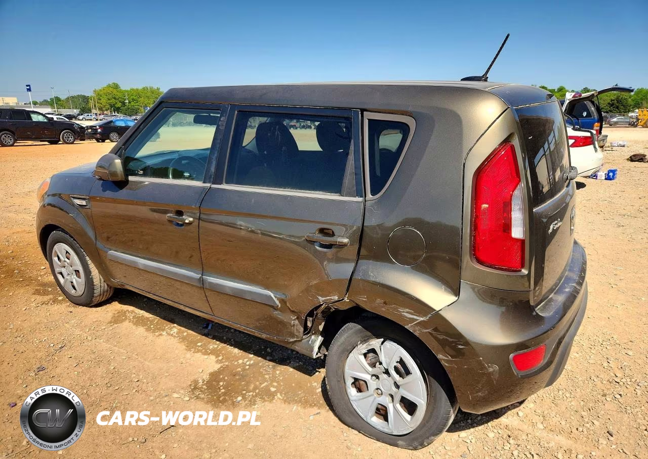 2013 Kia Soul Base VIN:KNDJT2A5XD7501542 - 2