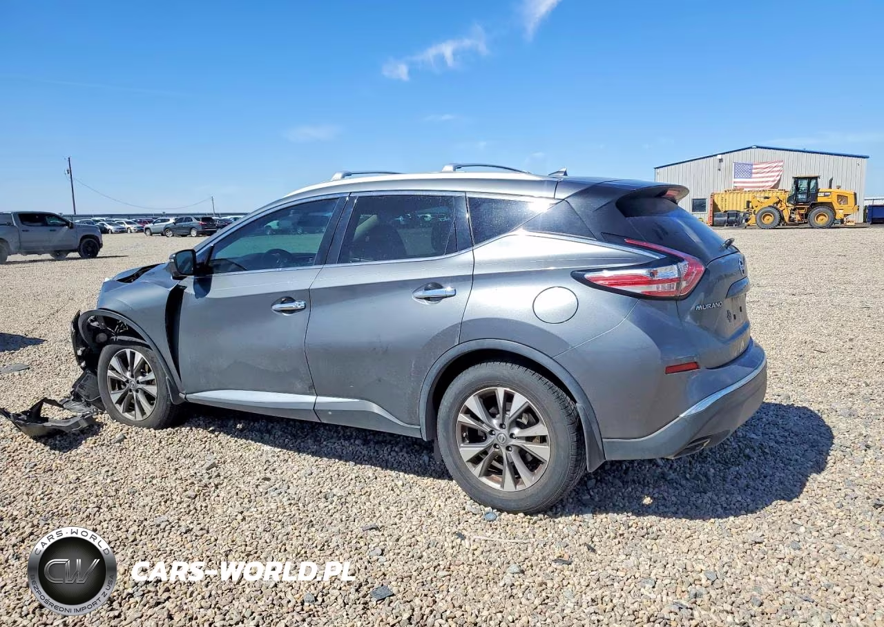 2016 Nissan Murano Sl VIN:5N1AZ2MG1GN138331 - 2