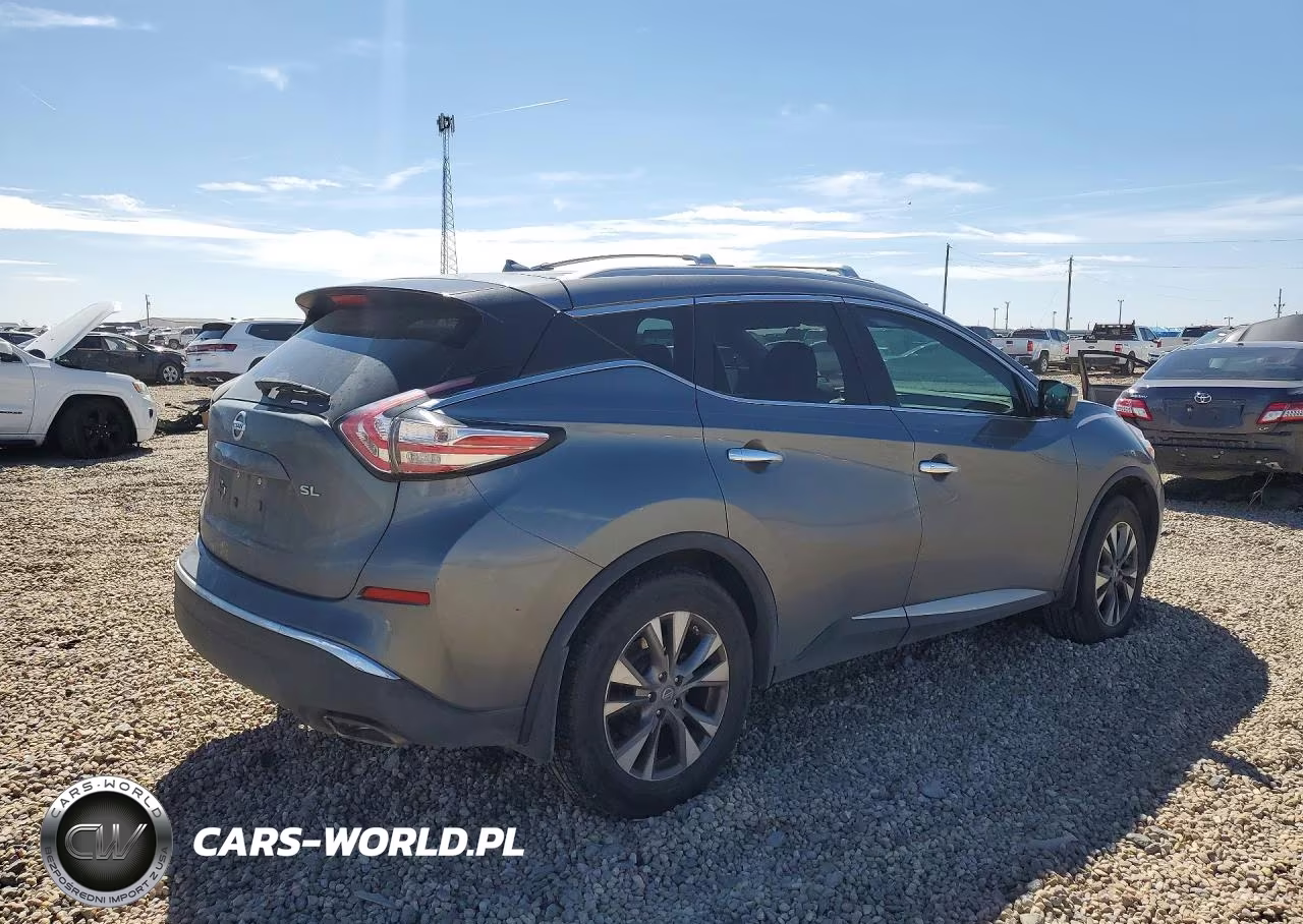 2016 Nissan Murano Sl VIN:5N1AZ2MG1GN138331 - 3