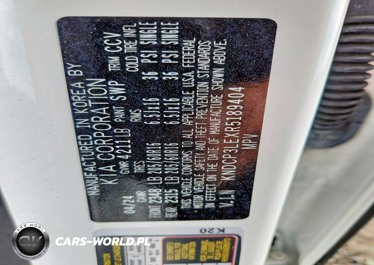 2024 Kia Niro Lx VIN:KNDCP3LEXR5189404 - 13
