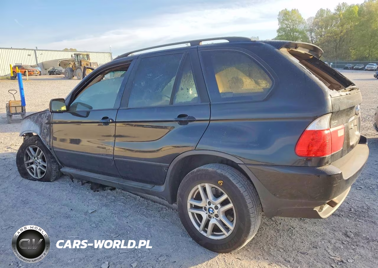 2004 BMW X5 3.0I VIN:5UXFA135X4LU43022 - 2