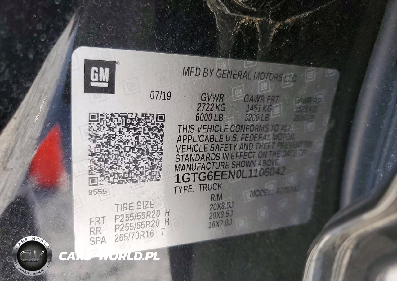 2020 GMC Canyon Denali VIN:1GTG6EEN0L1106042 - 13