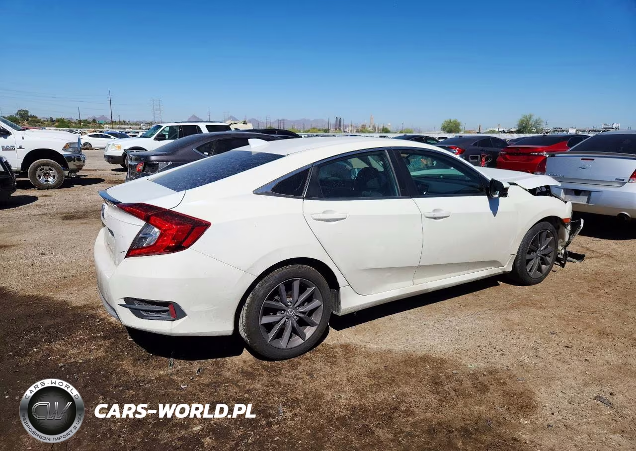 2021 Honda Civic Ex VIN:19XFC1F39ME210571 - 3