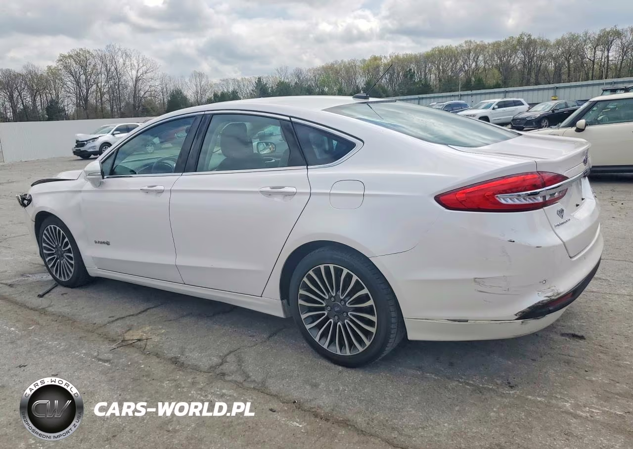 2018 Ford Fusion Se Hybrid VIN:3FA6P0LU0JR213834 - 2