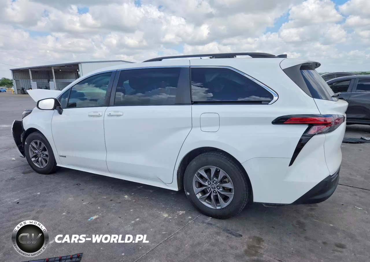 2021 Toyota Sienna Le VIN:5TDKRKEC3MS028195 - 2