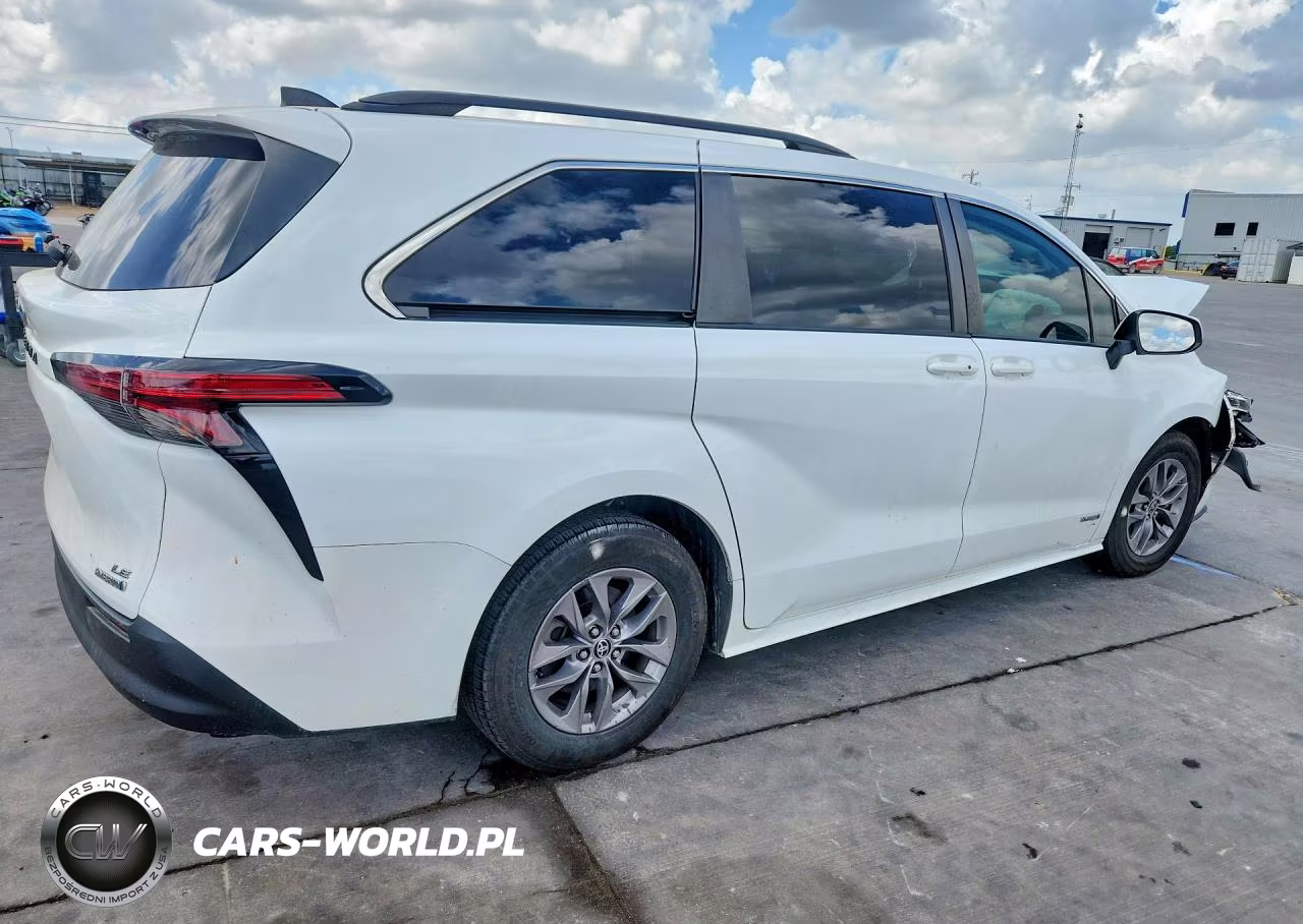 2021 Toyota Sienna Le VIN:5TDKRKEC3MS028195 - 3