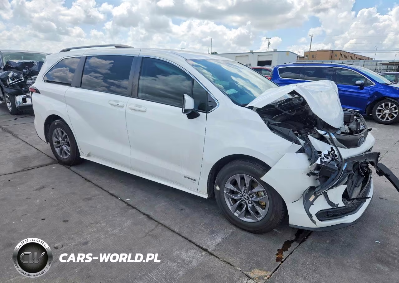 2021 Toyota Sienna Le VIN:5TDKRKEC3MS028195 - 4