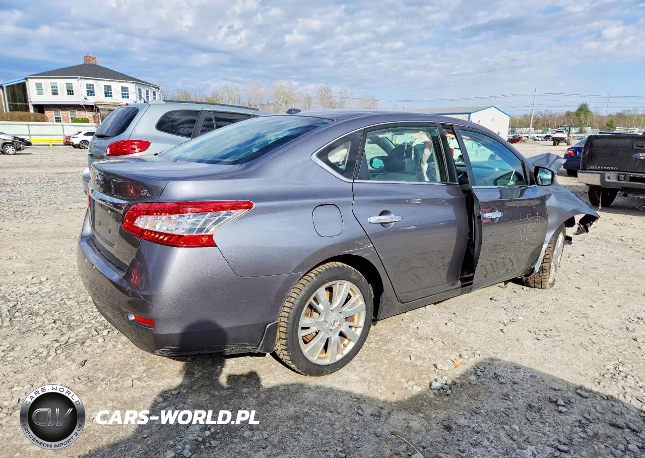 2015 Nissan Sentra Sl VIN:3N1AB7AP8FY342350 - 3