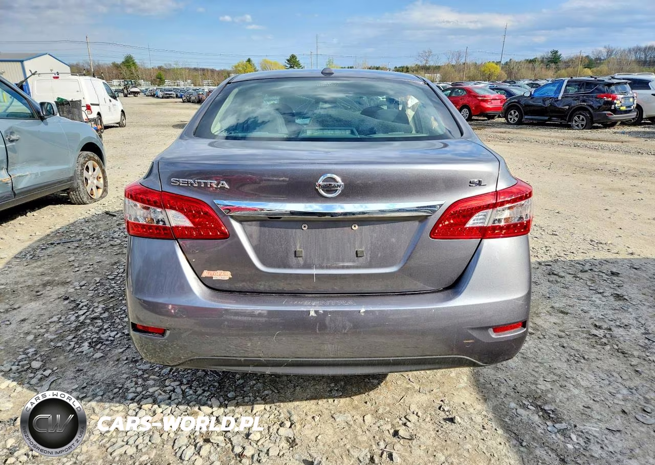2015 Nissan Sentra Sl VIN:3N1AB7AP8FY342350 - 6