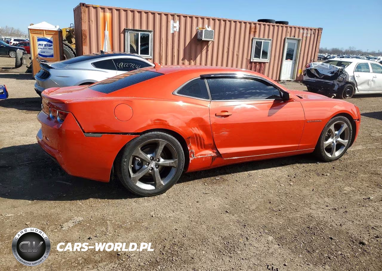 2013 Chevrolet Camaro Lt VIN:2G1FG1E3XD9142875 - 3