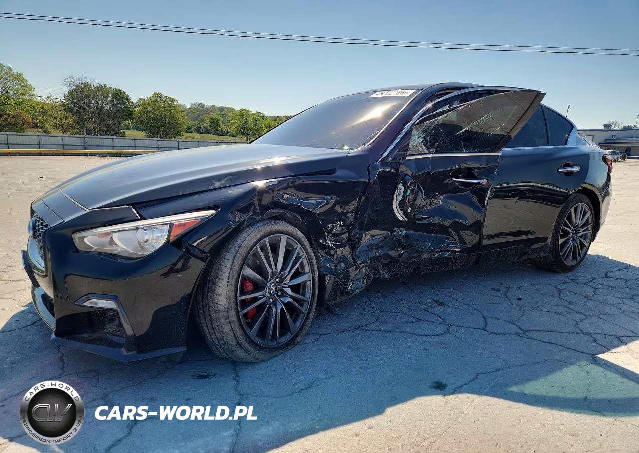 2020 Infiniti Q50 Red Sport 400