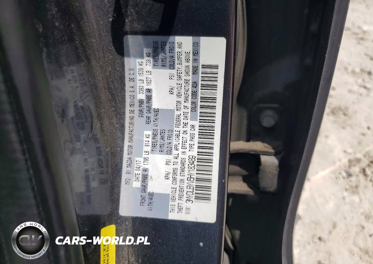 2017 Toyota Yaris Ia Base VIN:3MYDLBYV6HY183489 - 12