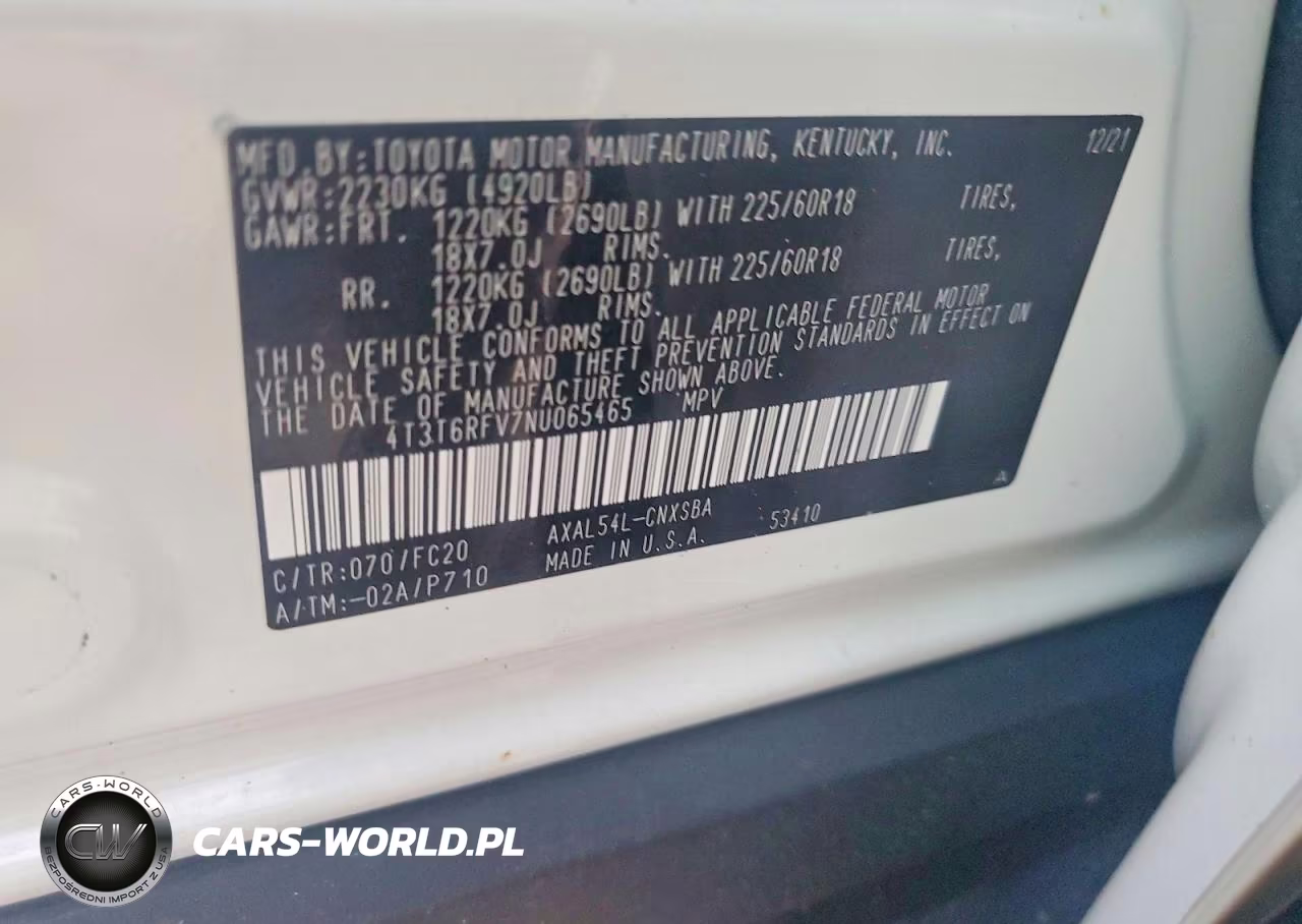 2022 Toyota Rav4 Se VIN:4T3T6RFV7NU065465 - 13
