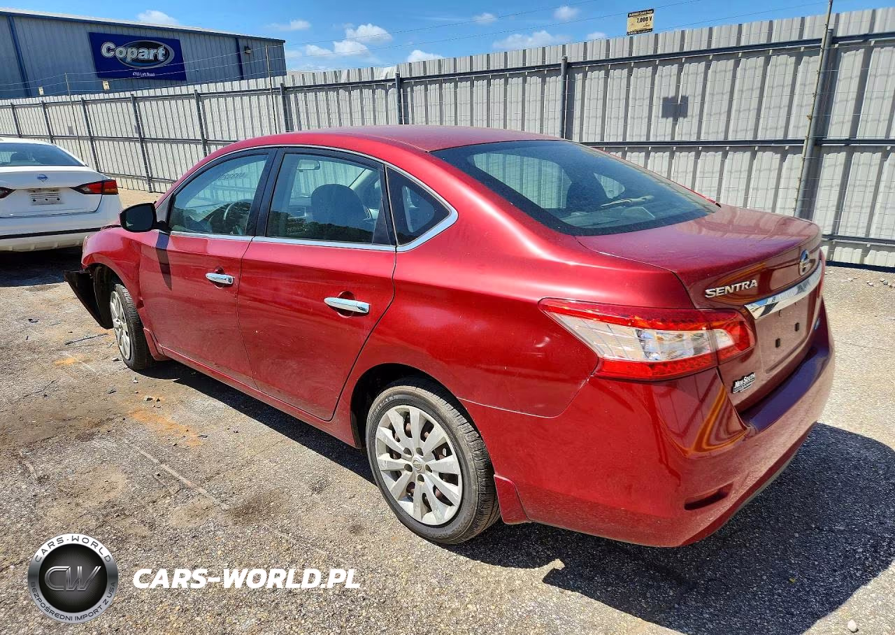 2014 Nissan Sentra S-Sv-Sr-Sl VIN:3N1AB7AP0EY270459 - 2