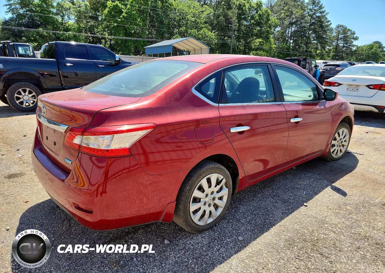 2014 Nissan Sentra S-Sv-Sr-Sl VIN:3N1AB7AP0EY270459 - 3