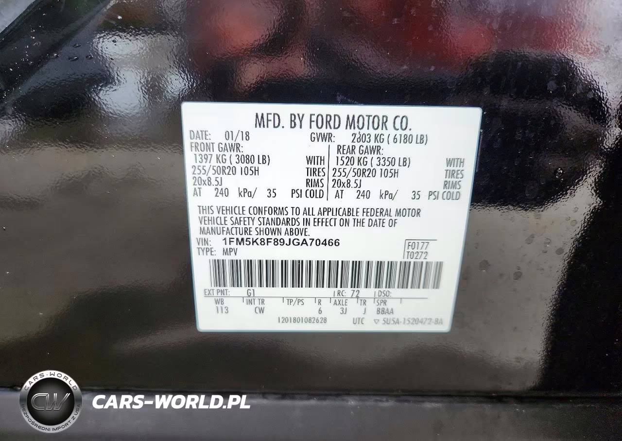 2018 Ford Explorer Limited VIN:1FM5K8F89JGA70466 - 13