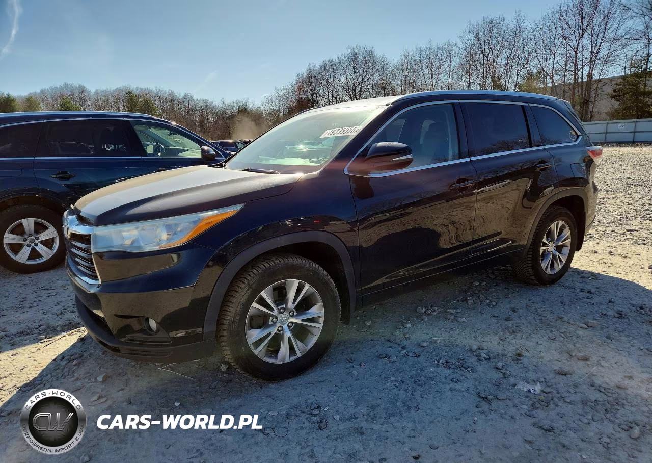 2015 Toyota Highlander Xle