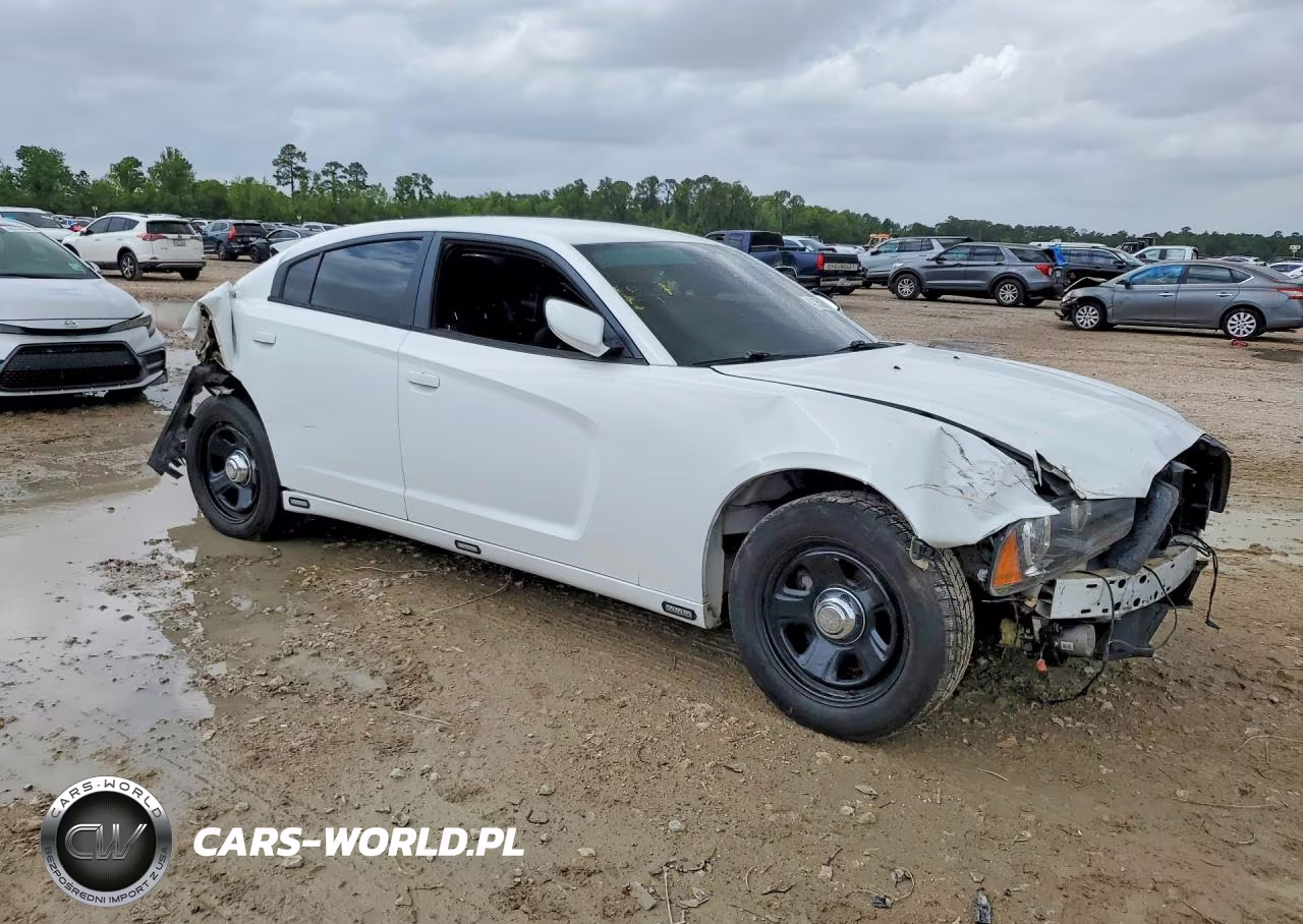 2013 Dodge Charger Police VIN:2C3CDXAG4DH742624 - 4