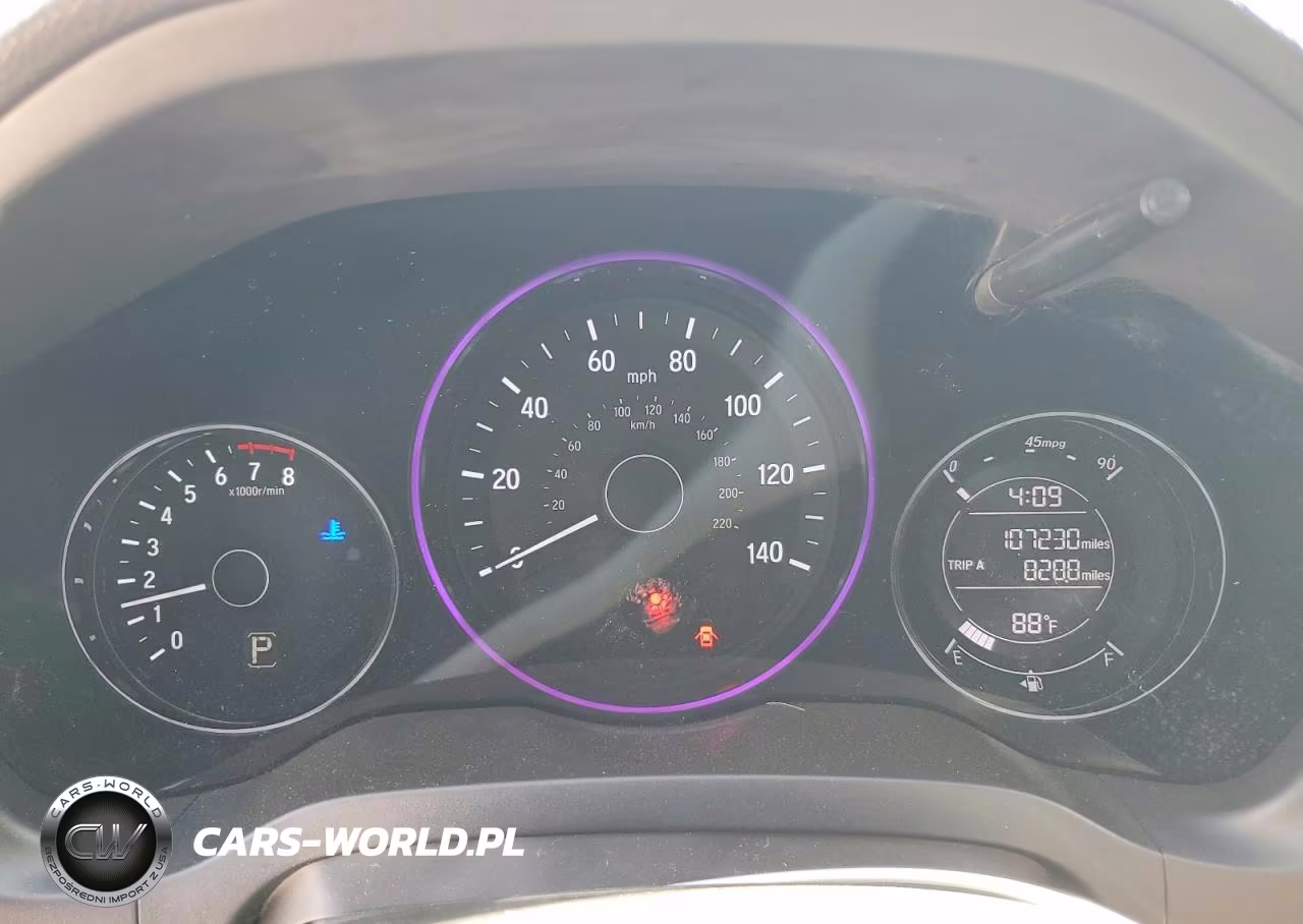 2016 Honda Hr-V Lx VIN:3CZRU5H30GM749678 - 9